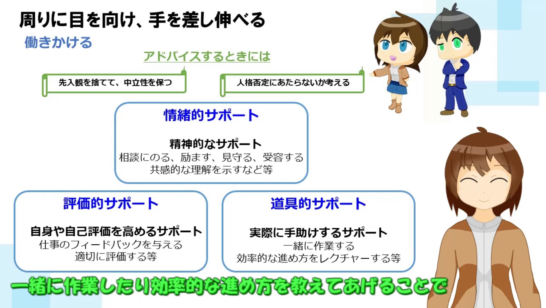 周りのためにできること4