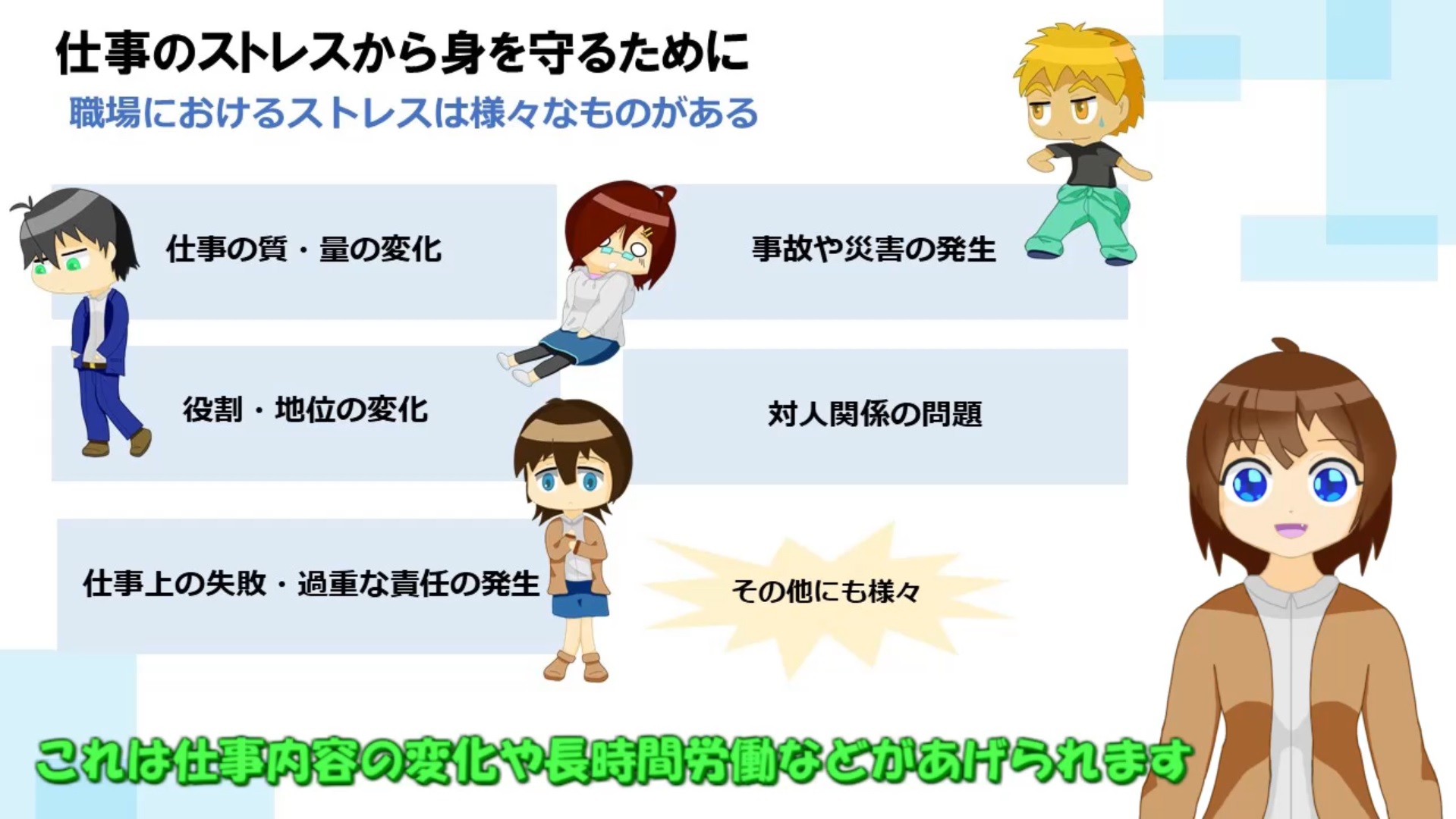 仕事によるストレス2