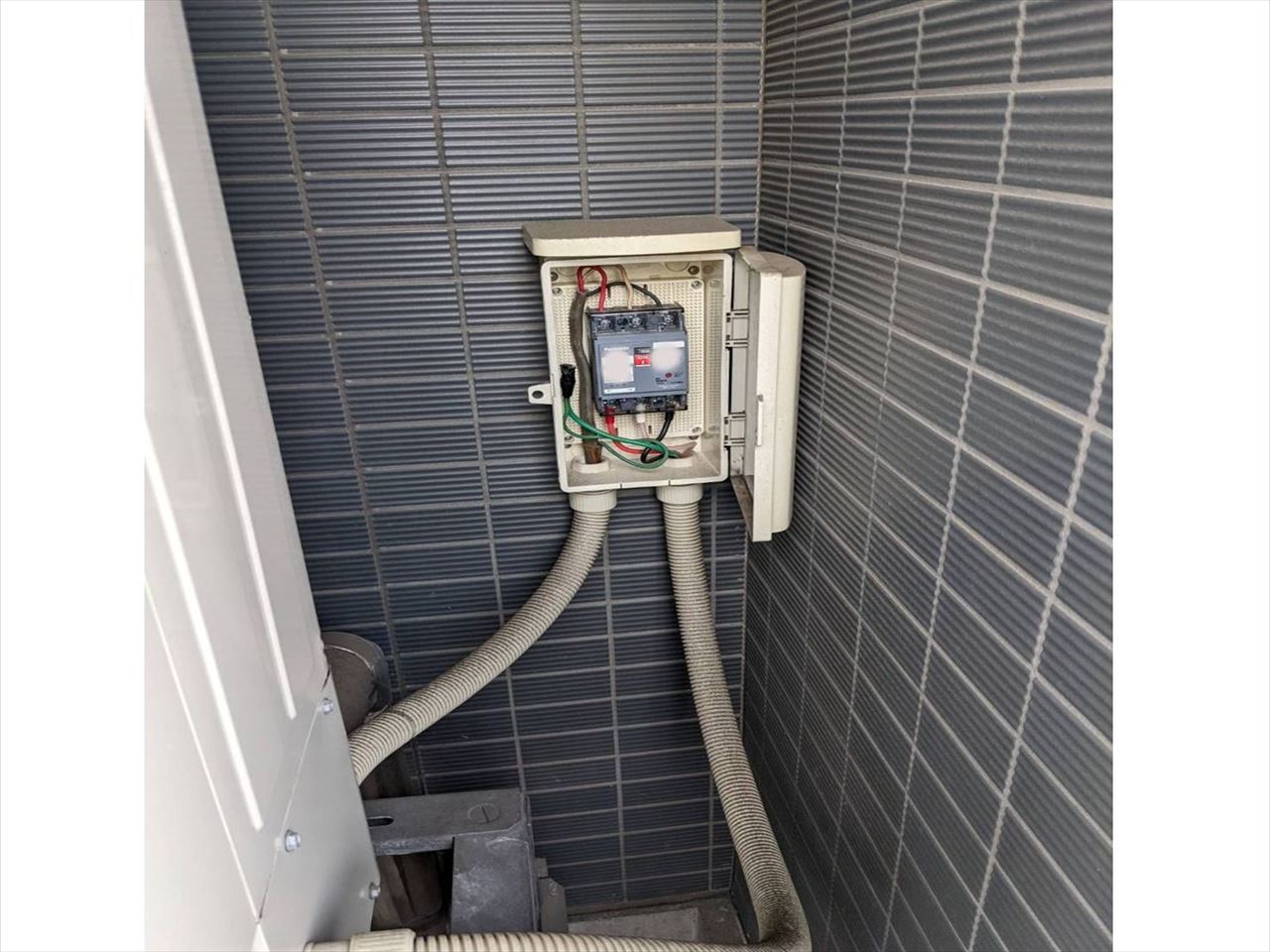 室外機配線工事