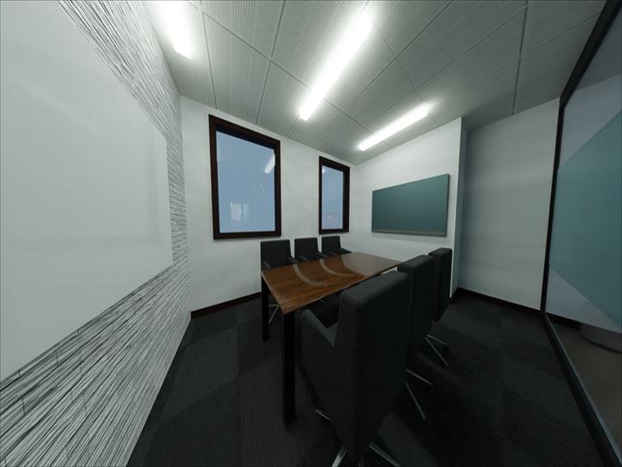 会議室3Dモデル